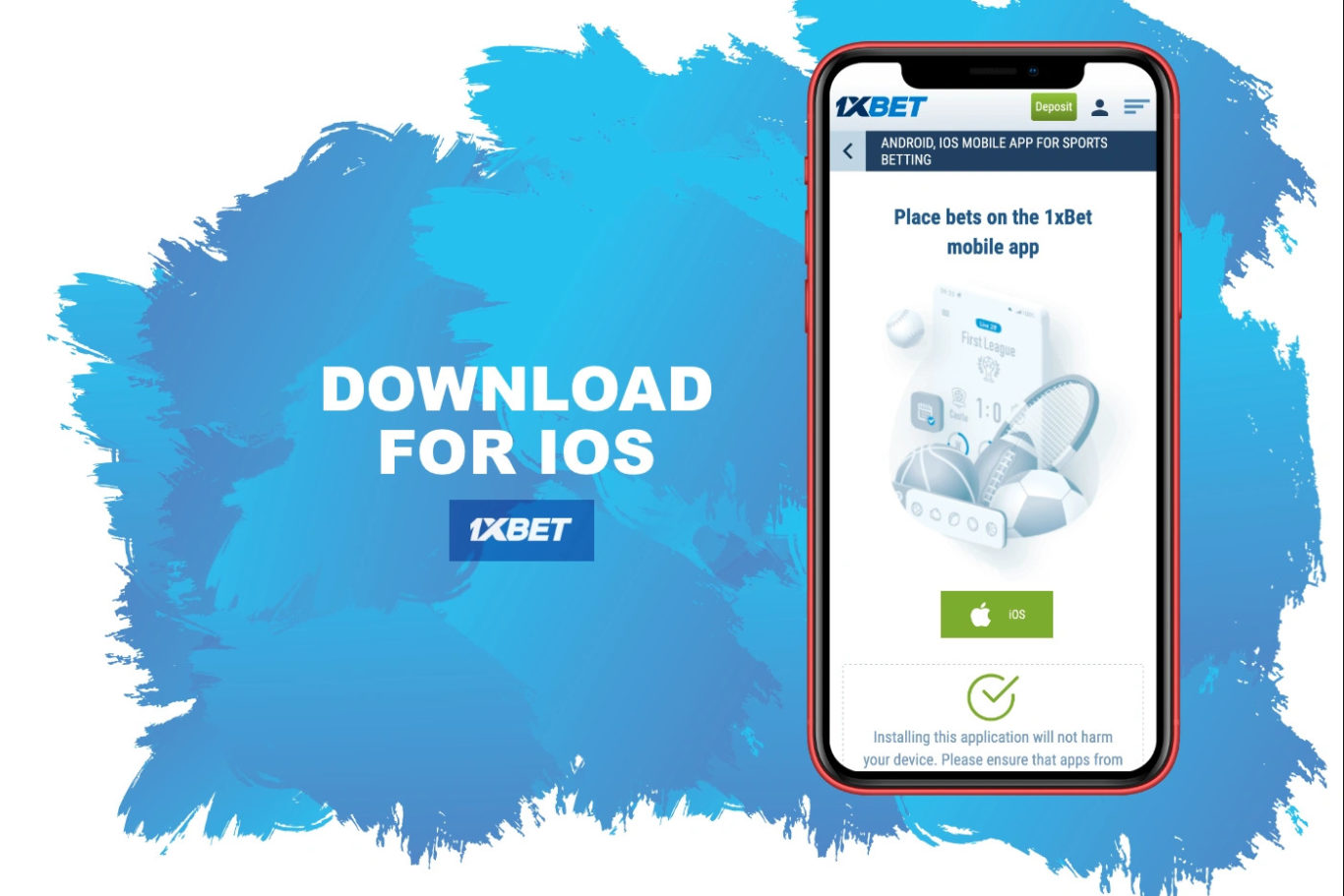 1xBet application sur Android et iOS au Maroc